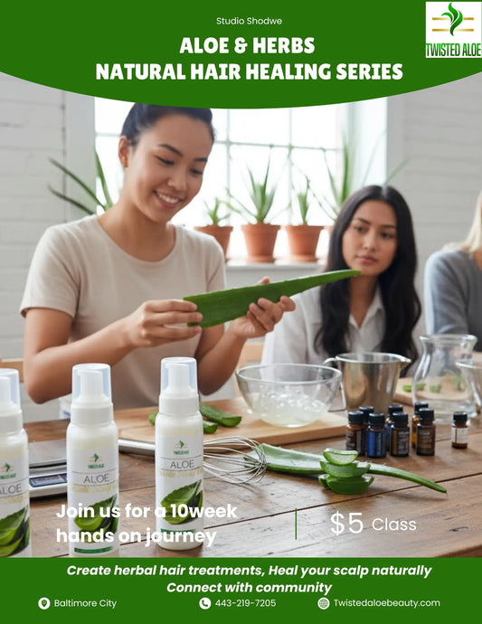 THE ALOE & HERBS NATURAL HAIR HEALING SERIES